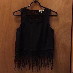 Monteau LA fringe blouse • S